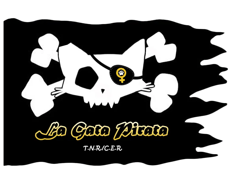 Logo de la Asociación La Gata Pirata